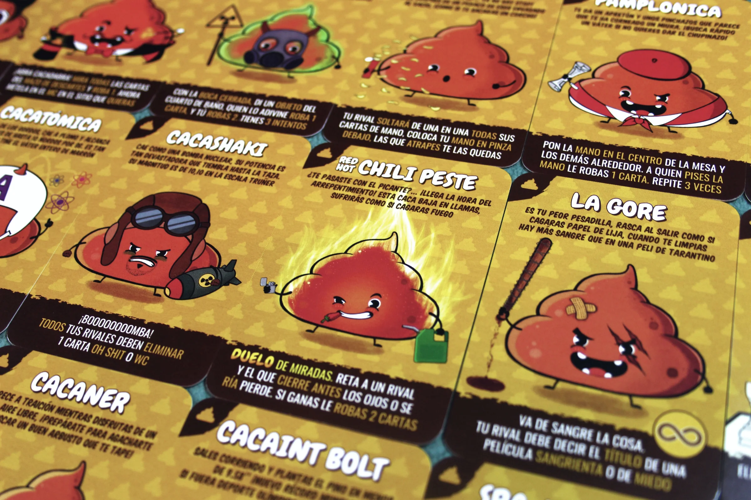 Cartas del juego